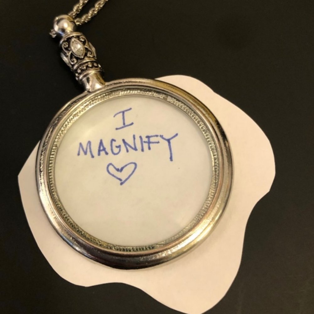 Magnifying Glass Necklace